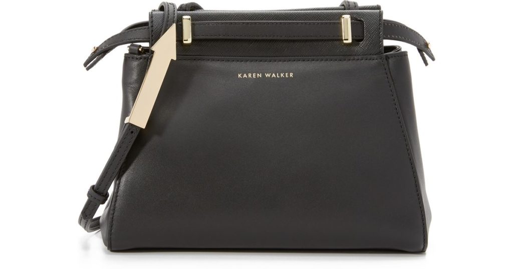 karen walker black mae mini satchel lilac product 0 451767191 normal