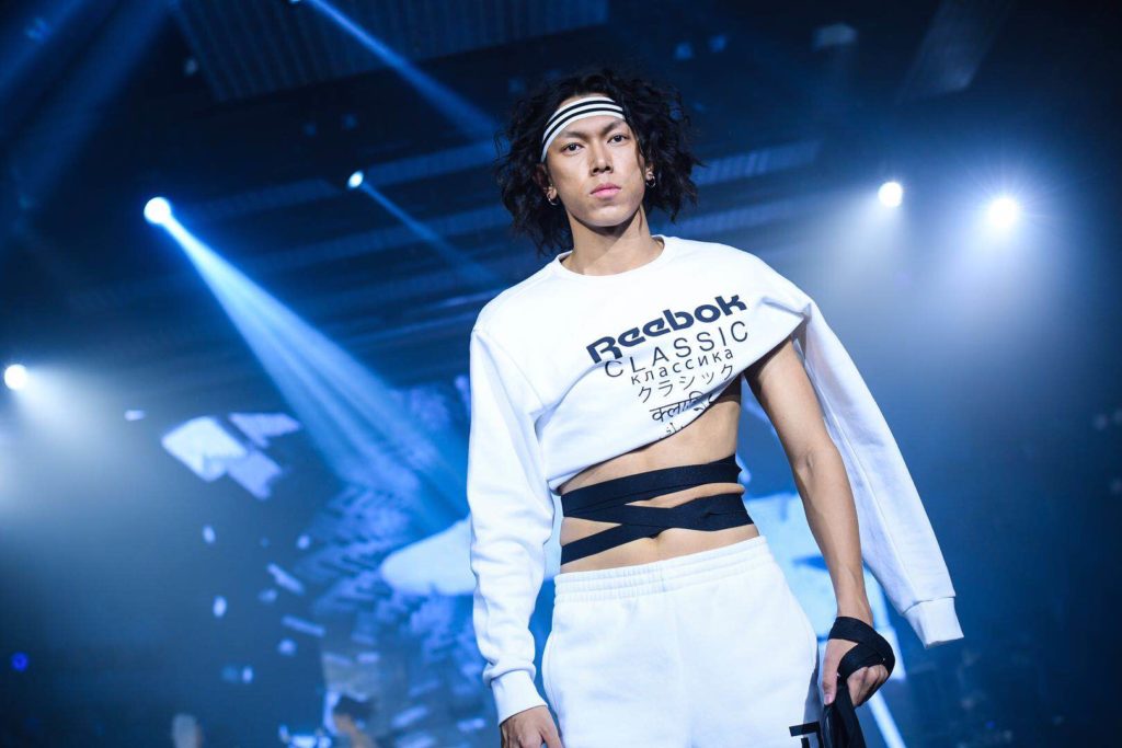 Reebok “DMX FUSION 未来再定义”发布会现场模特走秀 3